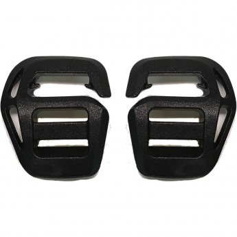 Запчасть для сумки (крюк) DAKINE REPLACE PLASTIC HOOK 15MM (PAIR) BLACK
