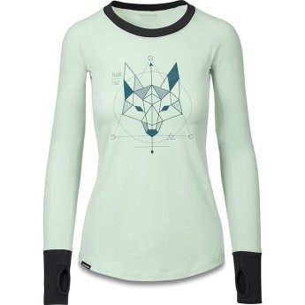 Фуфайка (термобелье) женская DAKINE LUPINE LIGHTWEIGHT TOP GREEN LILY Размер L