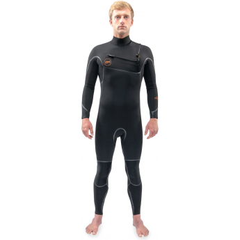 Гидрокостюм DAKINE MEN'S CYCLONE CHEST ZIP FULL SUIT 3/2mm Black, размер XLS