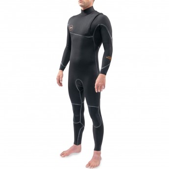 Гидрокостюм DAKINE MEN'S CYCLONE ZIP FREE FULL SUIT 2/2mm Black Размер XS