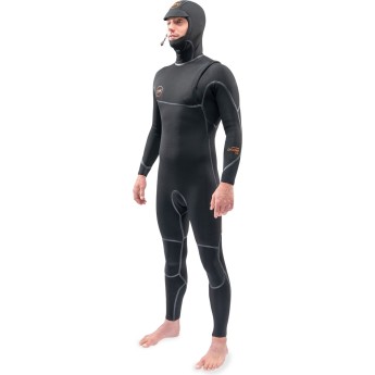 Гидрокостюм DAKINE MEN'S CYCLONE ZIP FREE HOODED 5/4mm Black Размер M Гидрокостюм DAKINE MEN'S CYCLONE ZIP FREE HOODED 5/4mm Black Размер M