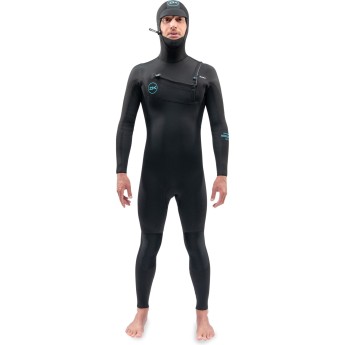 Гидрокостюм DAKINE MEN'S MISSION CHEST ZIP HOODED 4/3mm Black Размер M Гидрокостюм DAKINE MEN'S MISSION CHEST ZIP HOODED 4/3mm Black Размер M