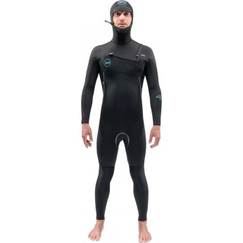 Гидрокостюм DAKINE MENS MISSION CHEST ZIP HOODED 6/5/4mm BLACK, L
