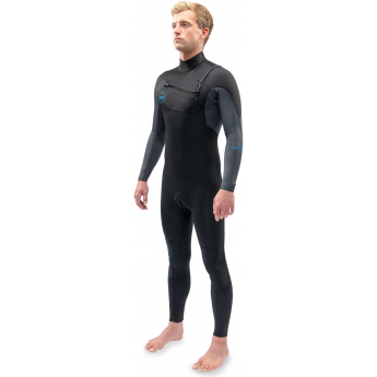 Гидрокостюм DAKINE MEN'S QUANTUM CHEST ZIP FULL SUIT 5/4/3mm Black/Grey, размер S Гидрокостюм DAKINE MEN'S QUANTUM CHEST ZIP FULL SUIT 5/4/3mm Black/Grey, размер S