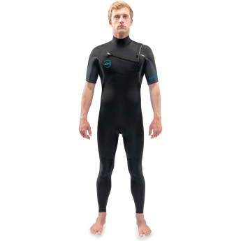 Гидрокостюм DAKINE MEN'S QUANTUM CHEST ZIP SHORT SLEEVED FULL SUIT 2/2mm Black/Grey, размер XLS Гидрокостюм DAKINE MEN'S QUANTUM CHEST ZIP SHORT SLEEVED FULL SUIT 2/2mm Black/Grey, размер XLS