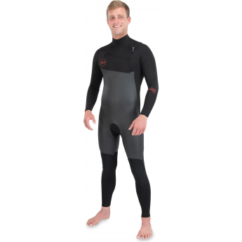 Гидрокостюм DAKINE MEN'S RENEGADE WIND CHEST ZIP FULL SUIT 3/2mm Black, размер M