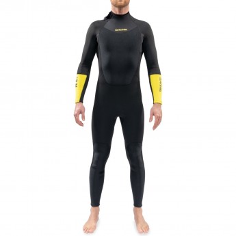 Гидрокостюм DAKINE MEN'S RTA BACK ZIP FULL SUIT 5/3mm Black/Yellow Размер L Гидрокостюм DAKINE MEN'S RTA BACK ZIP FULL SUIT 5/3mm Black/Yellow Размер L