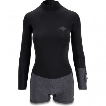 Гидрокостюм женский DAKINE WOMEN'S MISSION 1MM SPRINGSUIT BLACK Размер M
