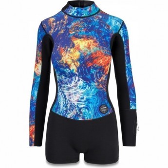 Гидрокостюм женский DAKINE WOMEN'S MISSION 1MM SPRINGSUIT KASSIA ELEMENTAL Размер M