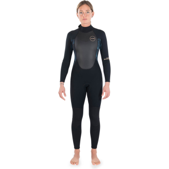 Гидрокостюм женский DAKINE WOMEN'S QUANTUM BACK ZIP FULL SUIT 3/2mm F/L Black/Grey, размер 10 Гидрокостюм женский DAKINE WOMEN'S QUANTUM BACK ZIP FULL SUIT 3/2mm F/L Black/Grey, размер 10