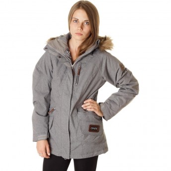 Куртка жен. DAKINE WOMENS EMILIA JACKET GREY HEATHER Размер M Куртка жен. DAKINE WOMENS EMILIA JACKET GREY HEATHER Размер M