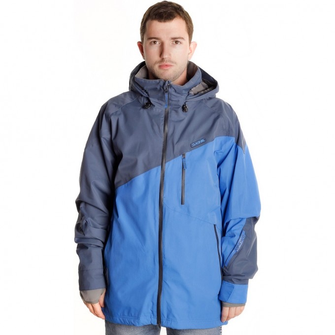 Куртка сноубордическая DAKINE 15К MENS ZONE JACKET BLUE DENIM / COBALT Размер L 8700005 (0610934737684)