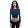 Лонгслив DAKINE RIB CROP TOP SEAWEED Размер M 10000114 (0610934003147)