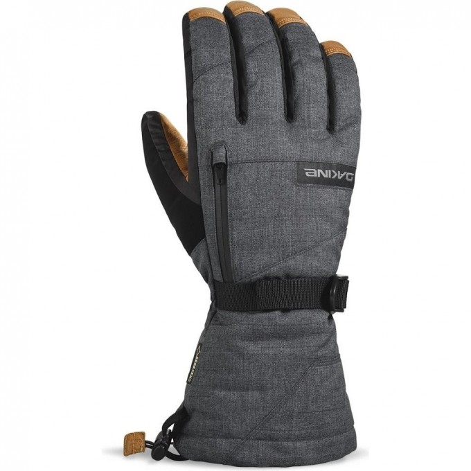 Перчатки DAKINE LEATHER TITAN GLOVE CARBON Размер XL 1100353 (0610934973242)