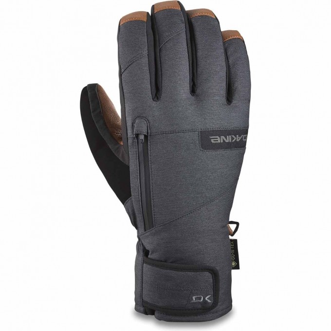 Перчатки DAKINE LEATHER TITAN GORE-TEX SHORT GLOVE CARBON Размер S 10003157 Перчатки DAKINE LEATHER TITAN GORE-TEX SHORT GLOVE CARBON Размер S 10003157
