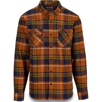 Рубашка DWR DAKINE REID TECH FLANNEL LEATHER BROWN Размер M