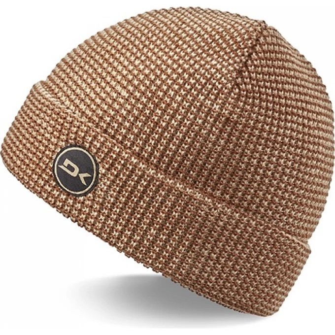 Шапка DAKINE RYKER BEANIE STONE/CHOCOLATE CHIP 10003610 (0194626411804)