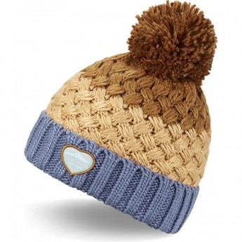 Шапка женская DAKINE EMORY BEANIE CERAMIC/CARAMEL/RED EARTH