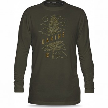 Термобелье (термофутболка) DAKINE GRANT CREW JUNGLE Размер S Термобелье (термофутболка) DAKINE GRANT CREW JUNGLE Размер S