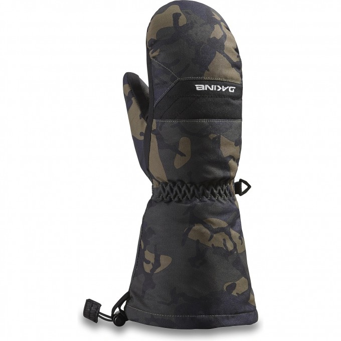 Варежки детские DAKINE YUKON MITT CASCADE CAMO размер K/XL 10003196 (0194626406213)