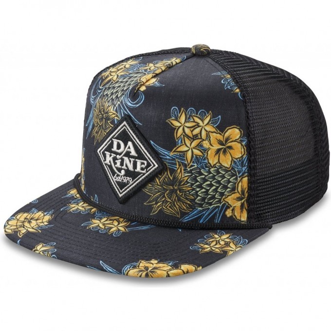 Кепка DAKINE CLASSIC DIAMOND TRUCKER BLACK PINEAPPLE 10002462 (0194626396460)