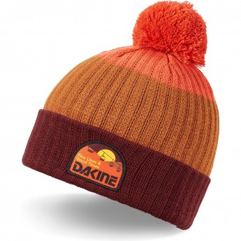 Шапка DAKINE EZRA BEANIE PORT/RED EARTH/SUN FLARE