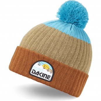 Шапка DAKINE EZRA BEANIE RED EARTH/STONE/AI AQUA