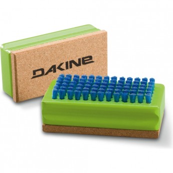 Щетка для обработки скользяка DAKINE NYLON / CORK BRUSH GREEN Щетка для обработки скользяка DAKINE NYLON / CORK BRUSH GREEN